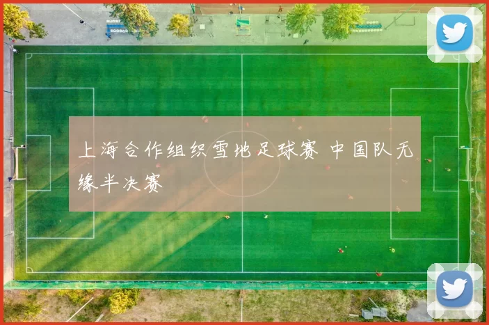 上海合作组织雪地足球赛 中国队无缘半决赛
